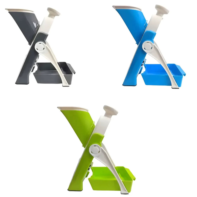 Cortador Manual de 5 Funções Verduras, Legumes e Frutas