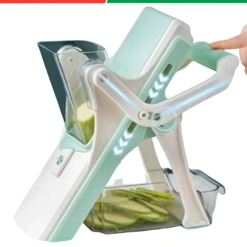 Cortador Manual de 5 Funções Verduras, Legumes e Frutas