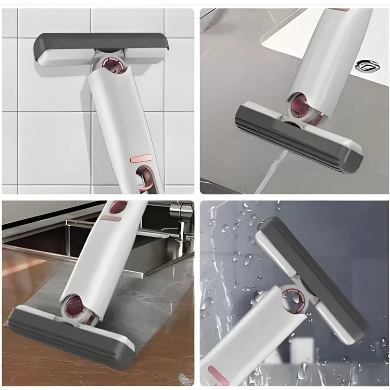 Mini Mop Absorvente De Limpeza Dobrável Portátil